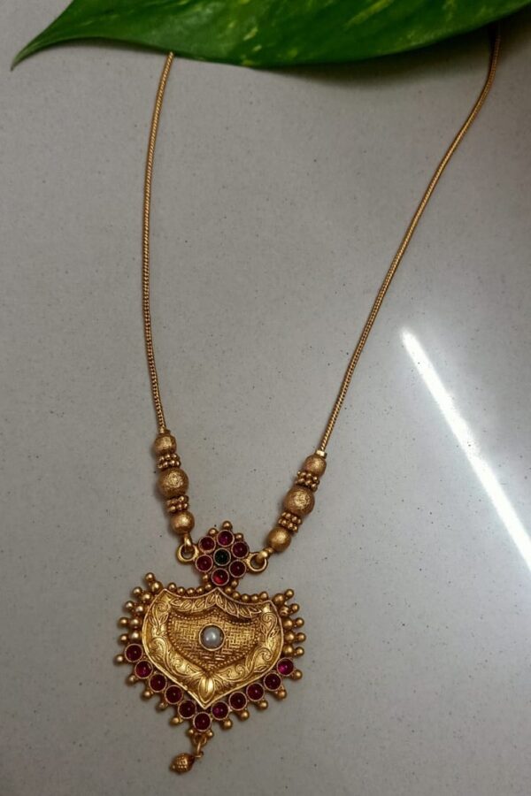 Bridal Traditional Pendant Chain - Image 2