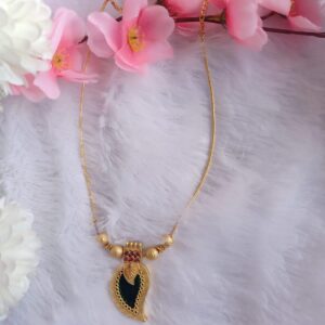 Palakka Mango Pendant Necklace